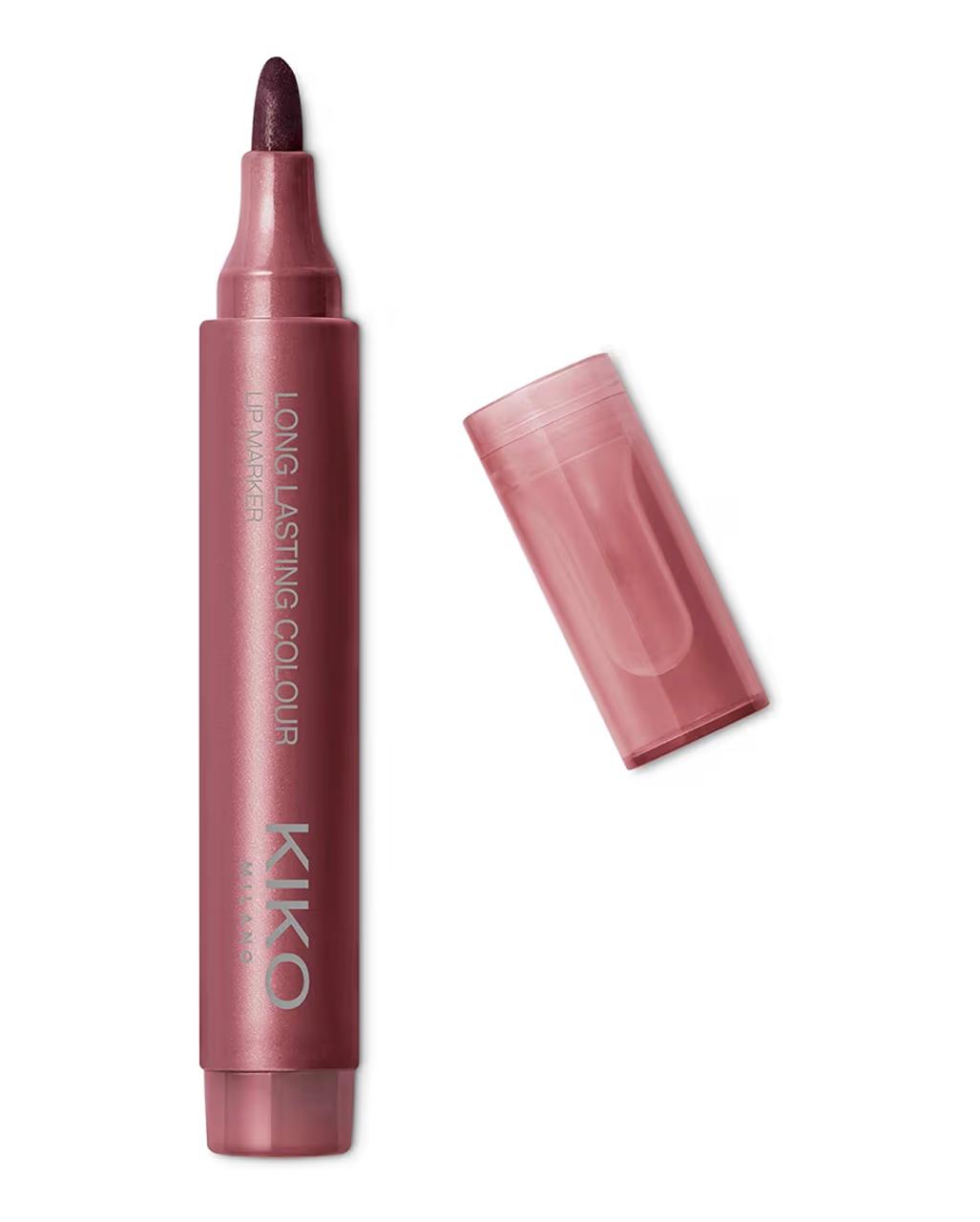 KIKO lip marker with cap on a white background